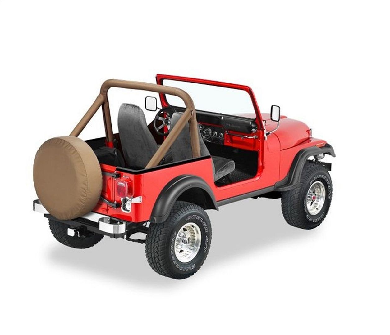 CJ5 Roll Bar Pad Spice Color Jeep Enthusiast Forums
